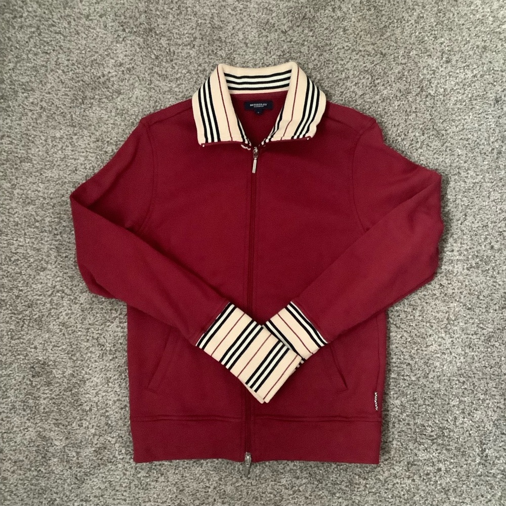 Burberry London Full-Zip Academia Jacket